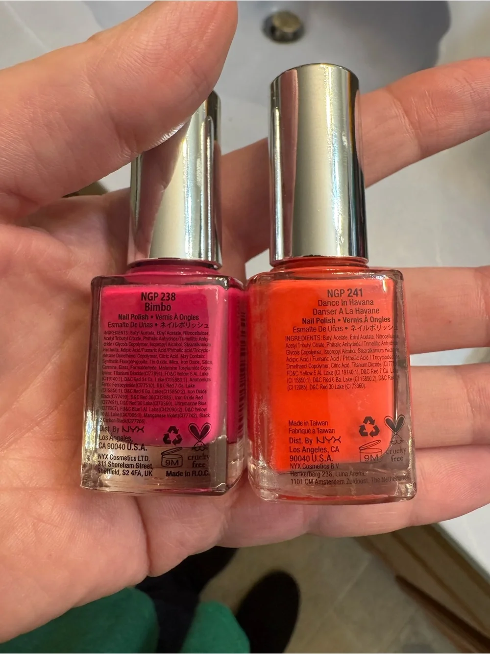 NYX Girls Nail Polish Bundle